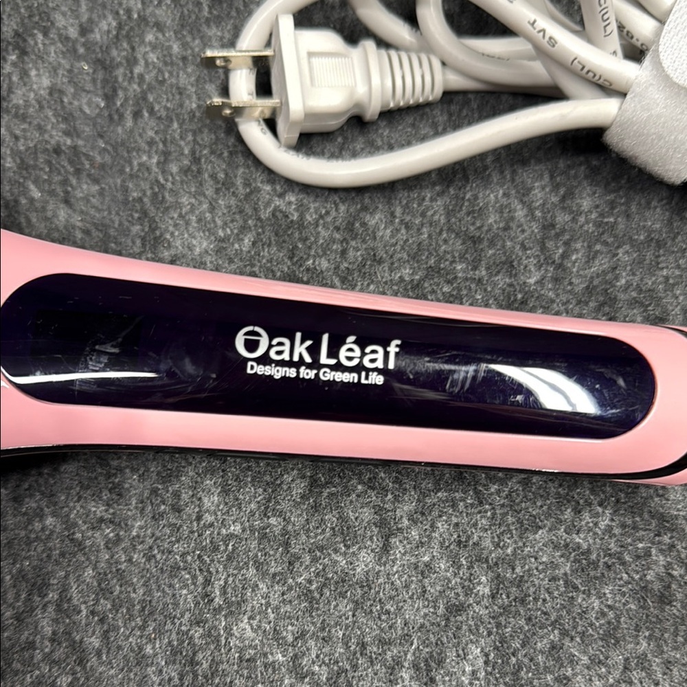 Pink Hair Straightening Brush - Picture 2 of 5